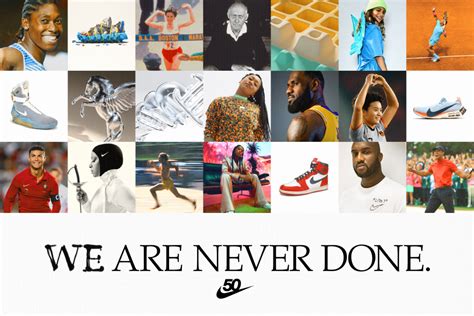 Nike viert zijn 50th Anniversary met een uitgebreid 